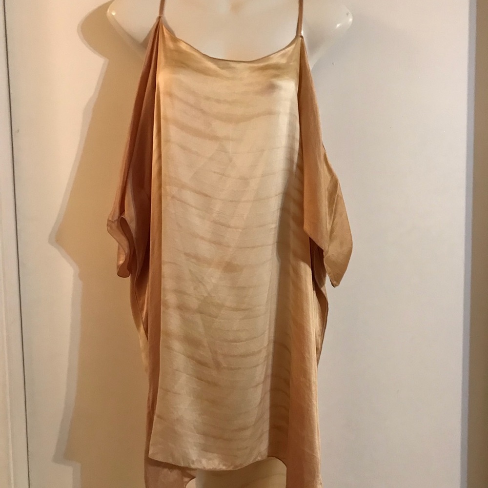 ⭐️Indah silk dress champagne gold